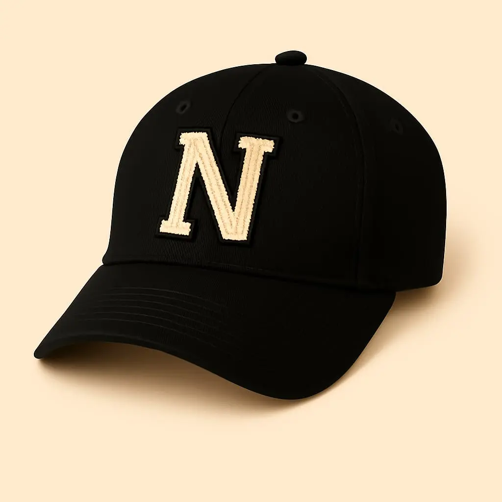 Black "N" Classic Baseball Cap
