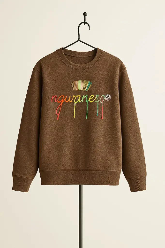 Ngwaneso Brown Sweater