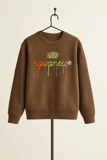 Ngwaneso Brown Sweater