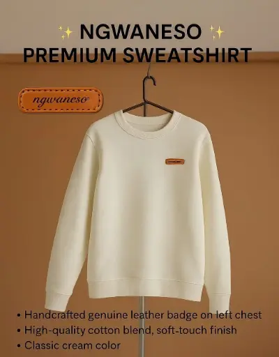 Cream Premium Sweater