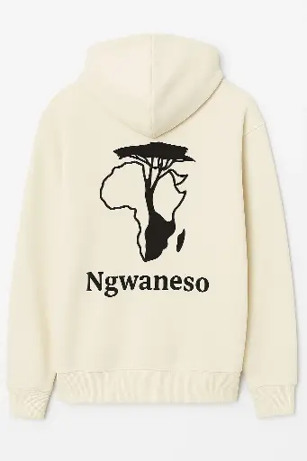Cream Cultural Hoodie